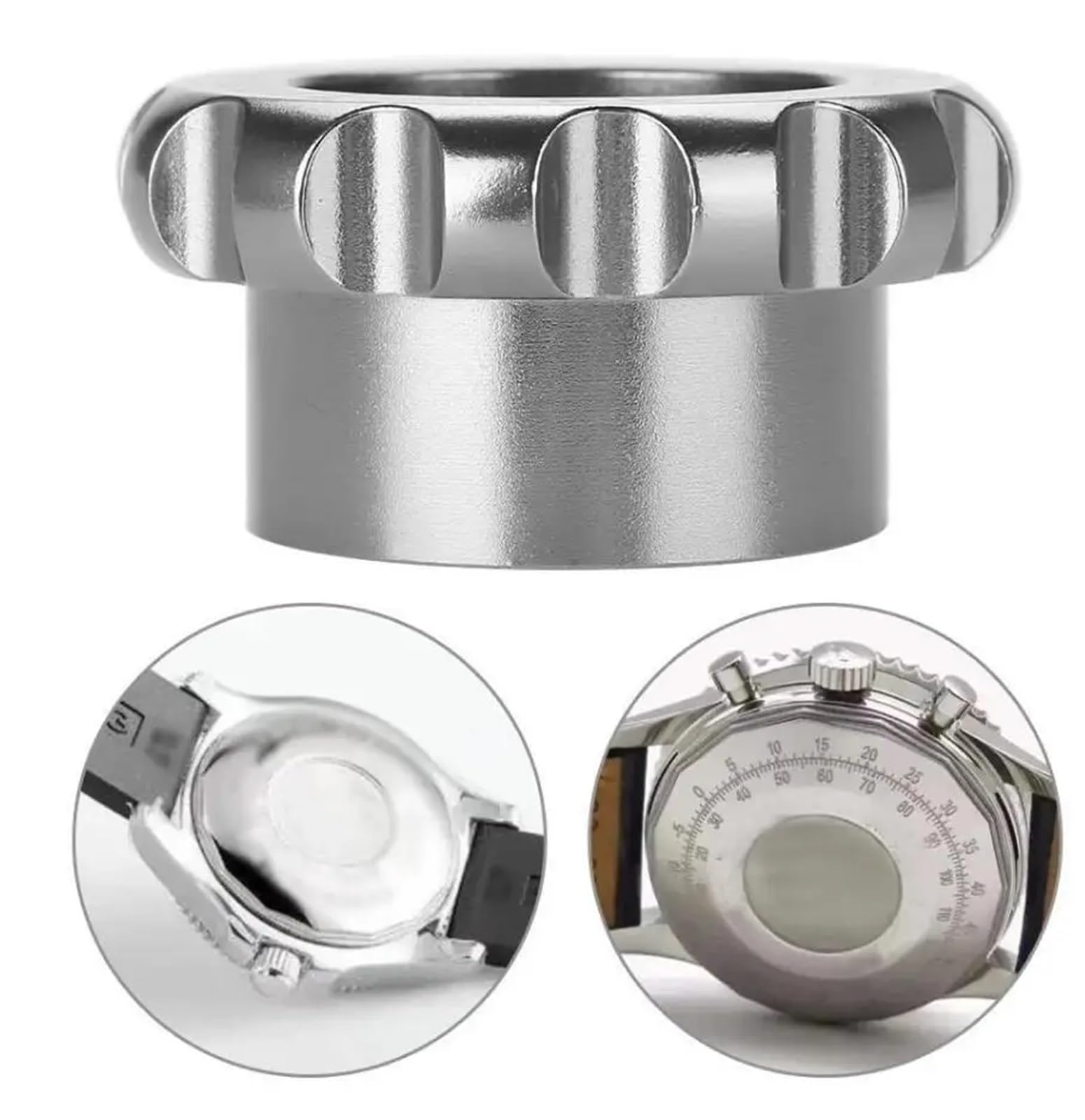 4PCS Set Uhr Zurück Fall Öffner Stirbt 34mm 35mm 36mm 38mm Reparatur Werkzeug Entferner Werkzeuge Breitling Schraube für Uhrmacher