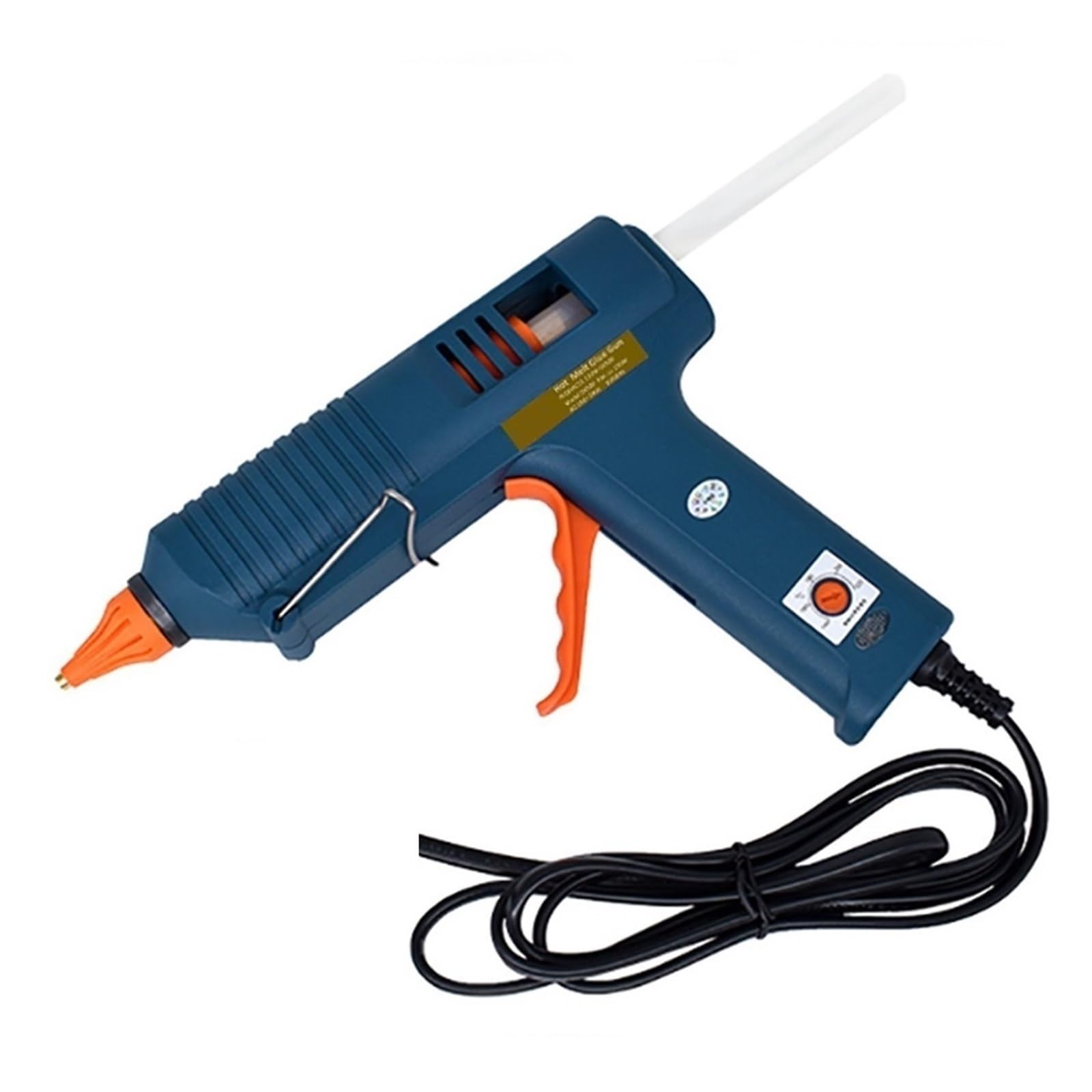 Pistolet Do Klejenia Na Gorąco 150W Regulowana Temperatura Dysza 11mm Kleje W Sztyfcie Profesjonalny Przemysłowy Topienia Klej Gorący Szybkie Niezawodne Klejenie(2.0x50mm)