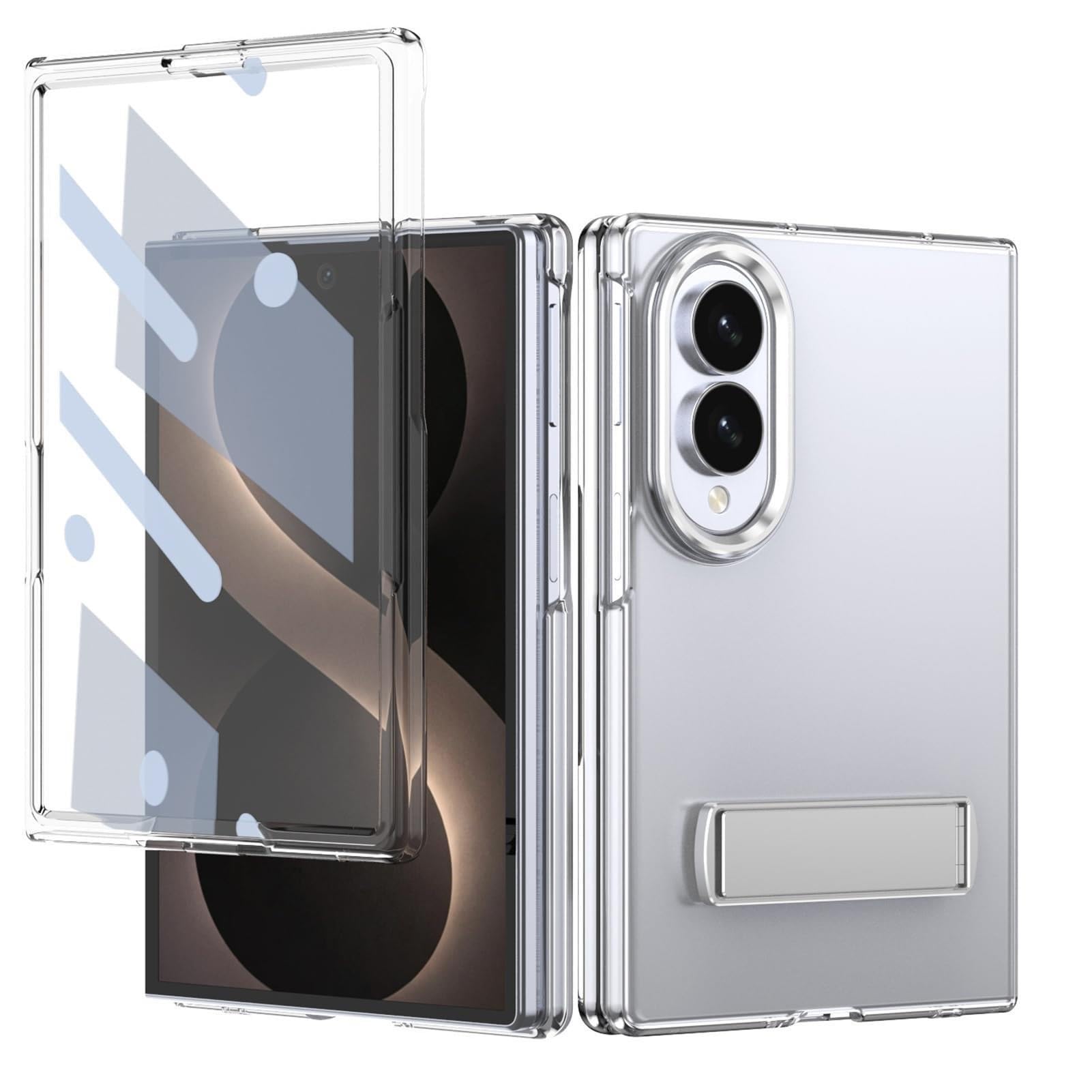Custodia Per Samsung Galaxy Z Fold 8, Magnetico Trasparente Case