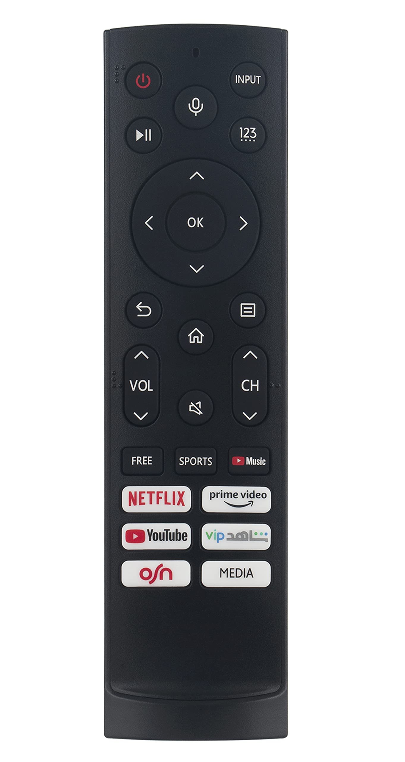 VINABTY ERF3F90H Replaced Voice Remote fit for Hisense Android TV 65U8GQ 75U9G3