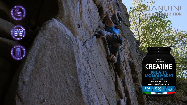 Bandini Kreatin Monohydrat 1000g - 100% Reines Mikronisiertes Creatin