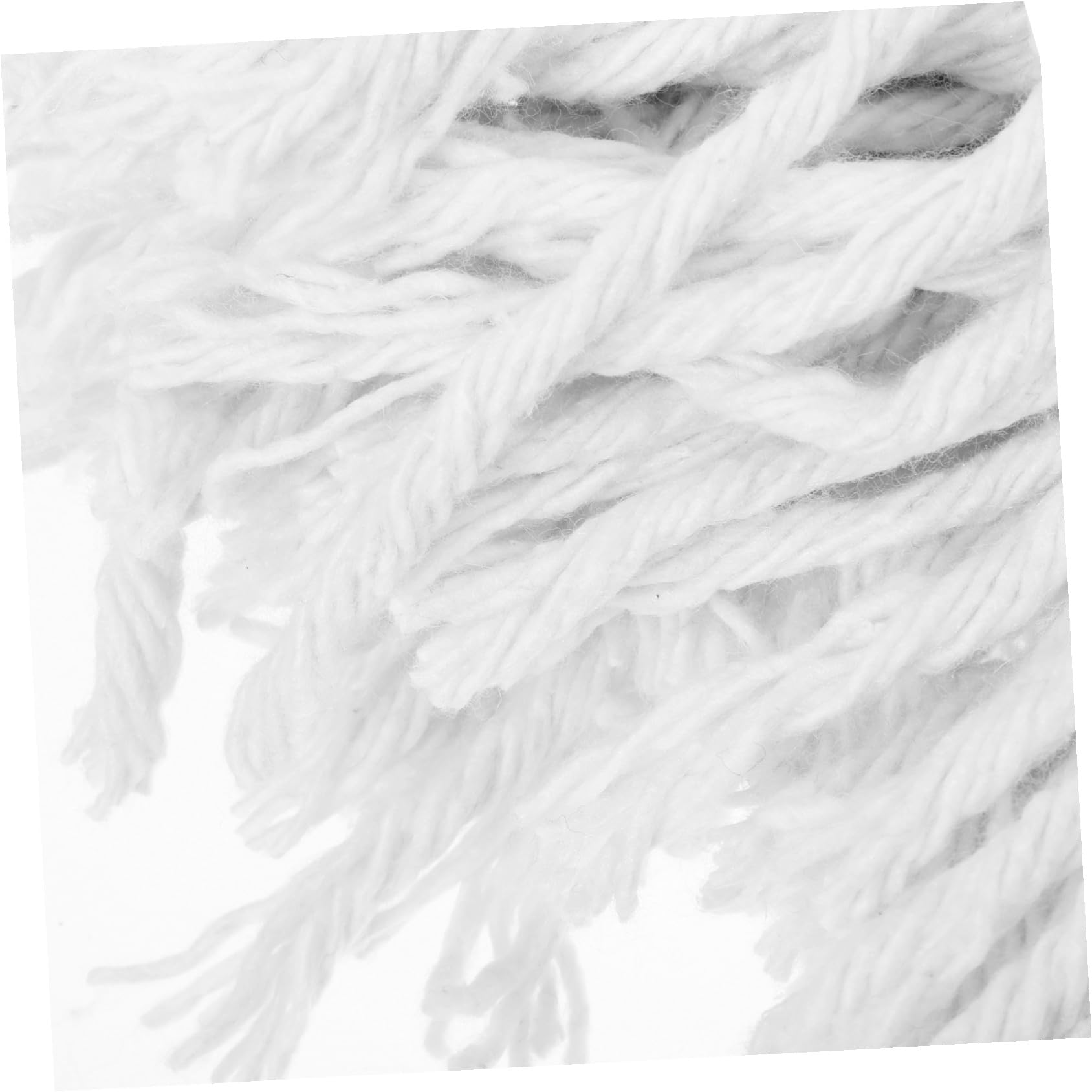 3 Cabezales de Trapeador de Algodón Absorbente para Limpieza Cuerdas Absorbentes, Recambio Práctico para Mopas de Suelos, Paquete de 3 Piezas