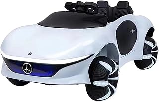 Mercedes-Benz Futuristic Battery Vehicle Electric Toy Car for Children - Ride-on Toy- White