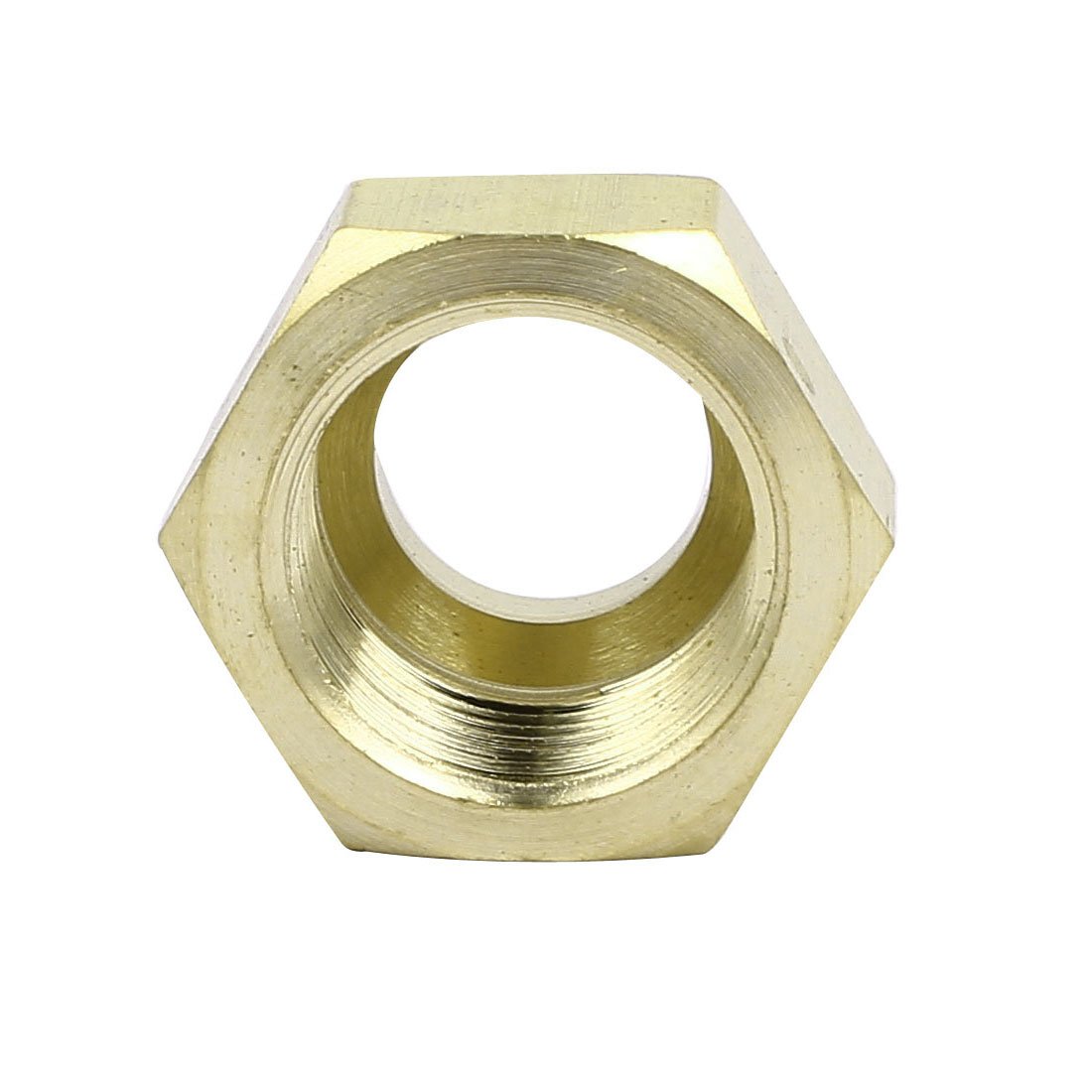 Aexit 1/2BSP Brass Civil Equipment Hardware Accessories Flare Nuts Air Conditioner Parts Fittings 2pcs for 12mm Dia Pipe Model:28as448qo268