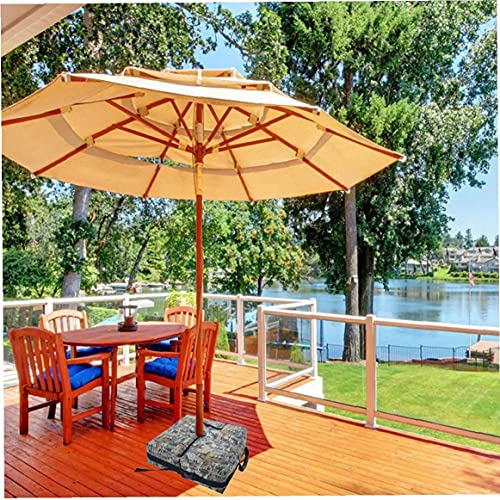 Parasol Base Umbrella Base Gewicht Tas Met Grote Opening Handvat Voor Patio Beach Outdoor Paraplu Vlaggenmasten Stand - Image 6