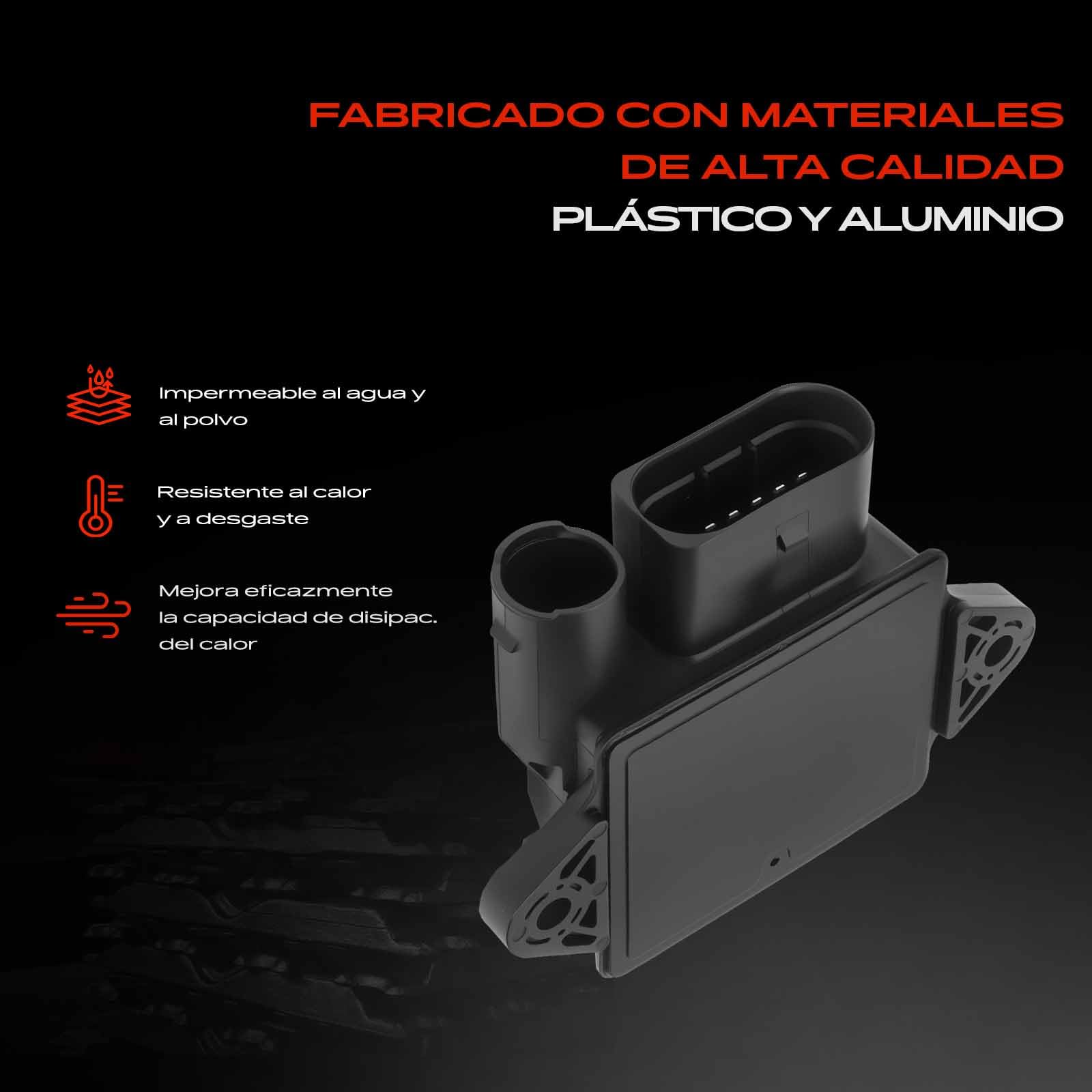 Frankberg Unidad de control del tiempo de calentamiento 13-Polos Compatible con Clase C W204 CLS C219 Clase E W211 W212 Clase S V221 W221 Clase G W463 6429007701