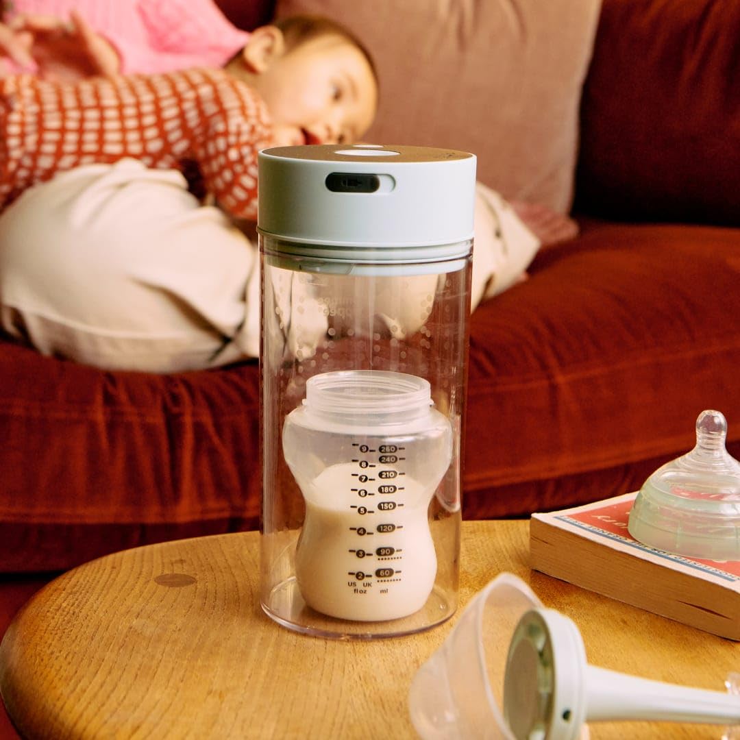 Tommee Tippee Colicsoothe, całkowicie naturalny, nieinwazyjny sposób na usuwanie powietrza z mleka dla niemowląt