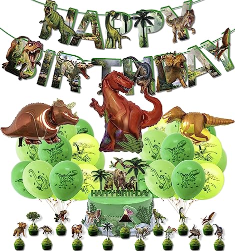 Dinosaurier Geburtstagsdeko Set - Komplettset Für Kindergeburtstag