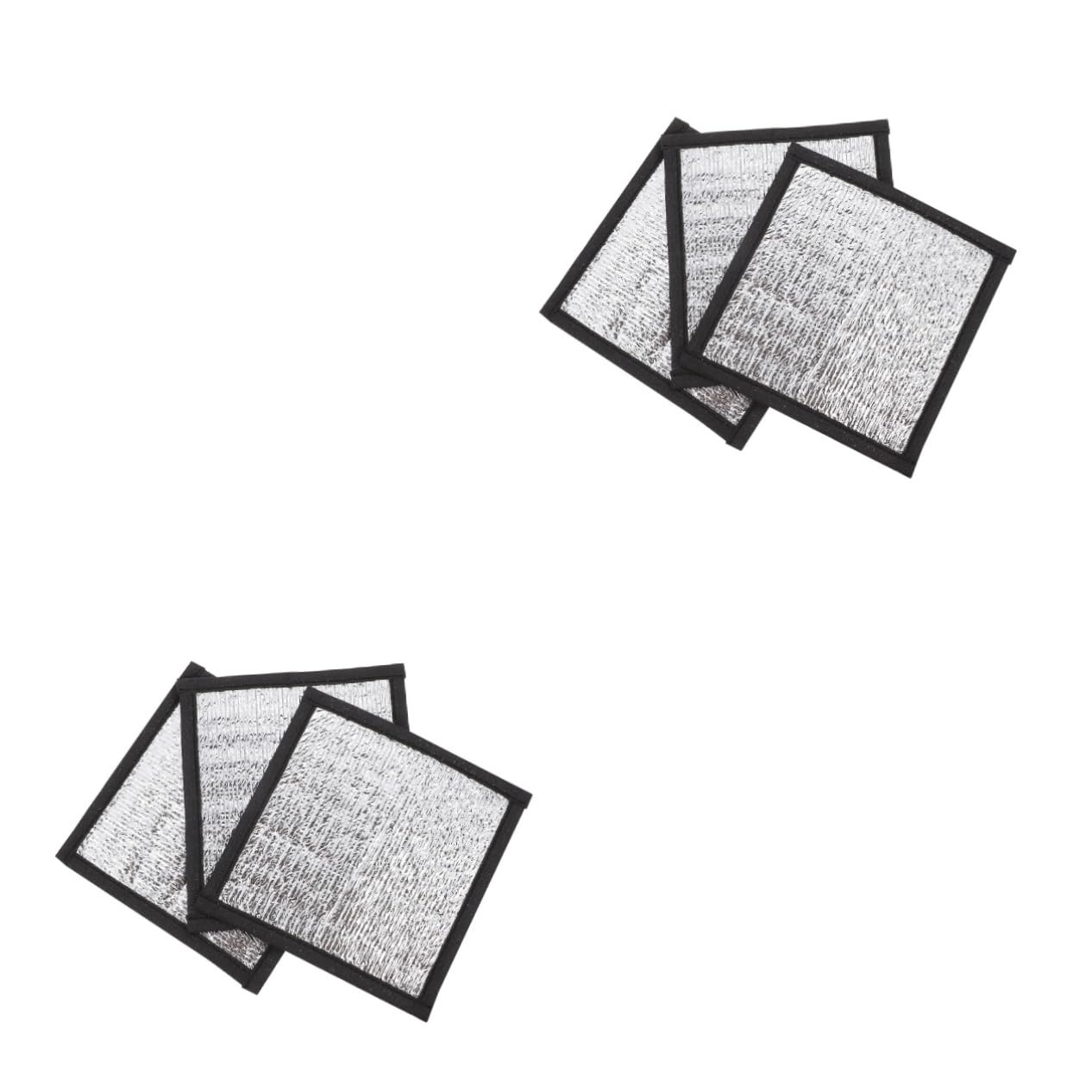 Parliky 2sets Reptile Heating Pad Insulation Mat for Heater Perfect for Cold Weather 3pcs*2