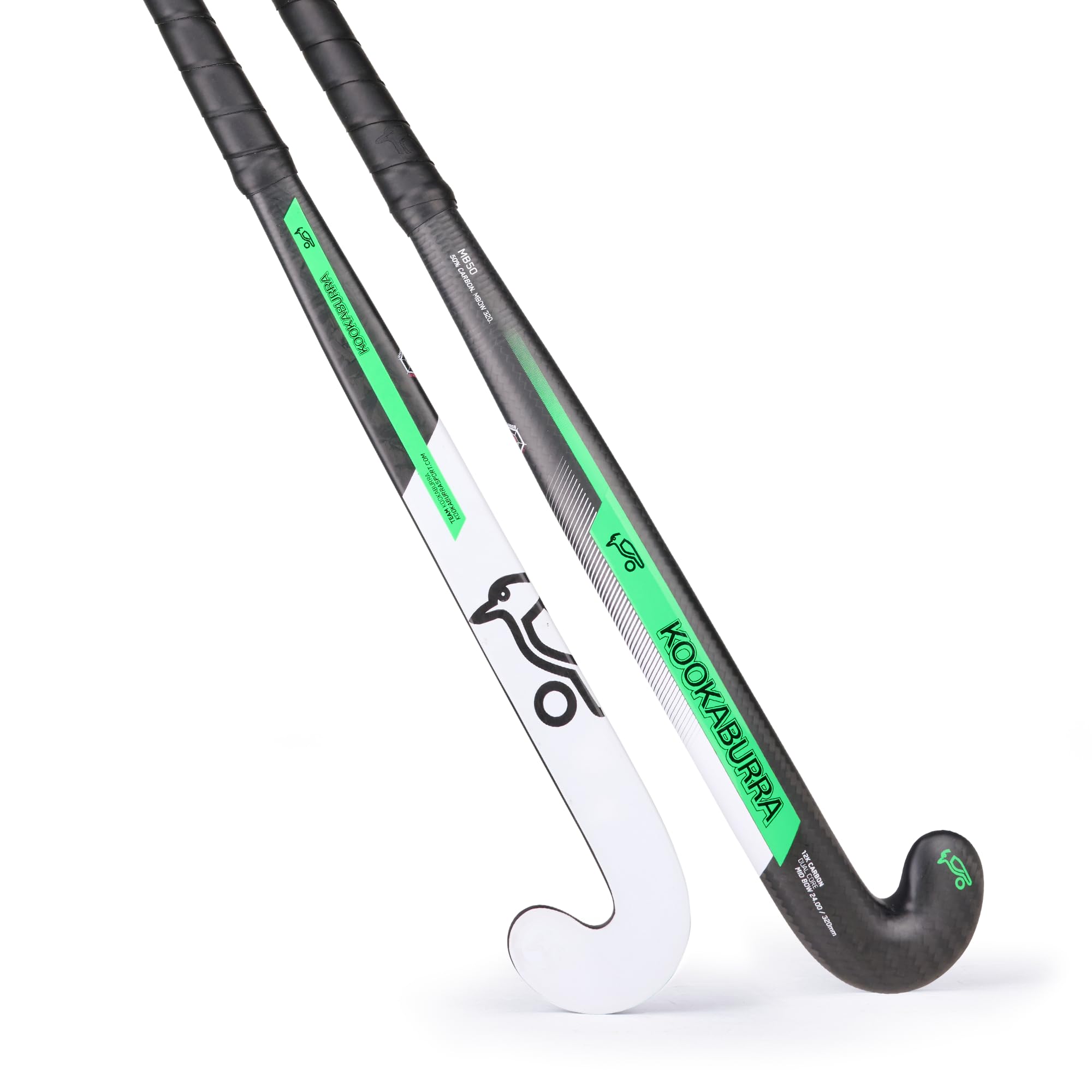 Kookaburra Pro X 98 Hockey Stick – 37.5" Light - LBow Extreme 210, 98% Forged Carbon, DualCore, KCF Face