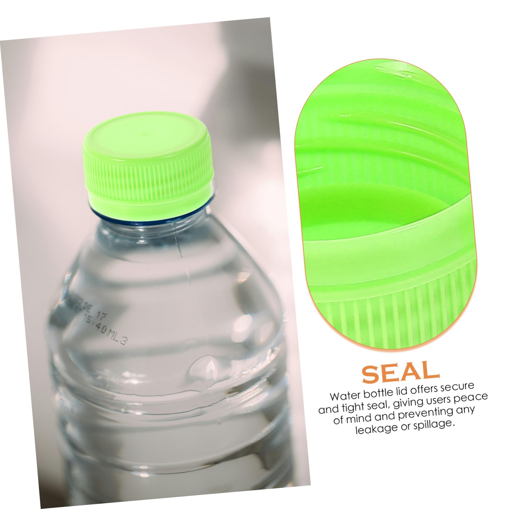 Amazon｜Zerodeko 100 個ペットボトルキャップウォーターボトル蓋