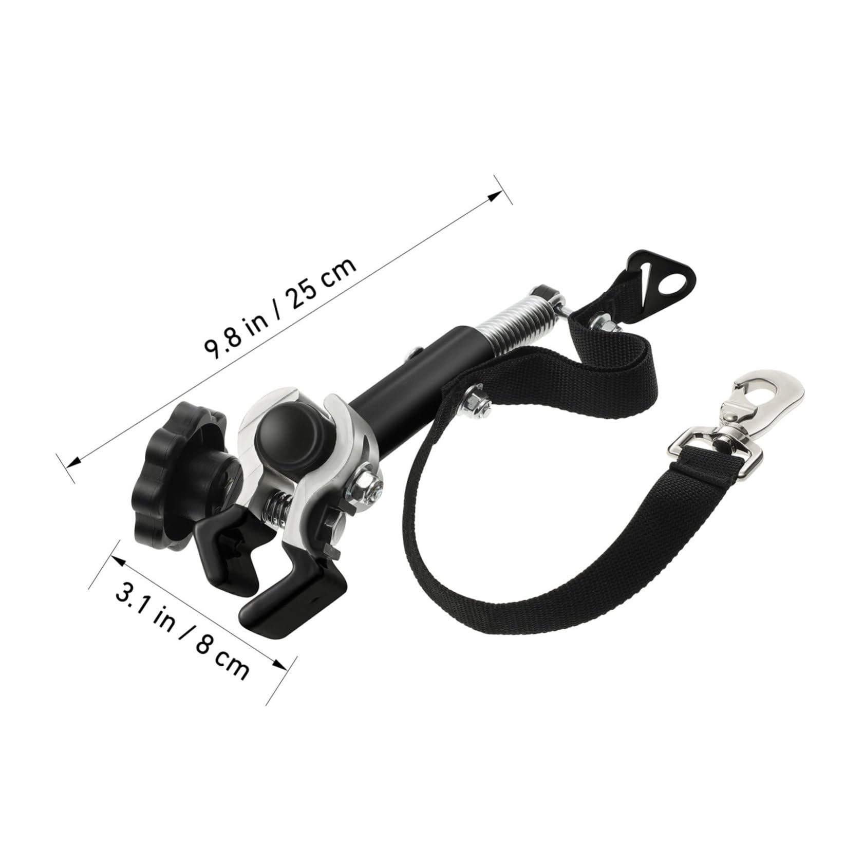 Homoyoyo Remorque de vélo Universelle en Alliage d'aluminium pour remorque de vélo
