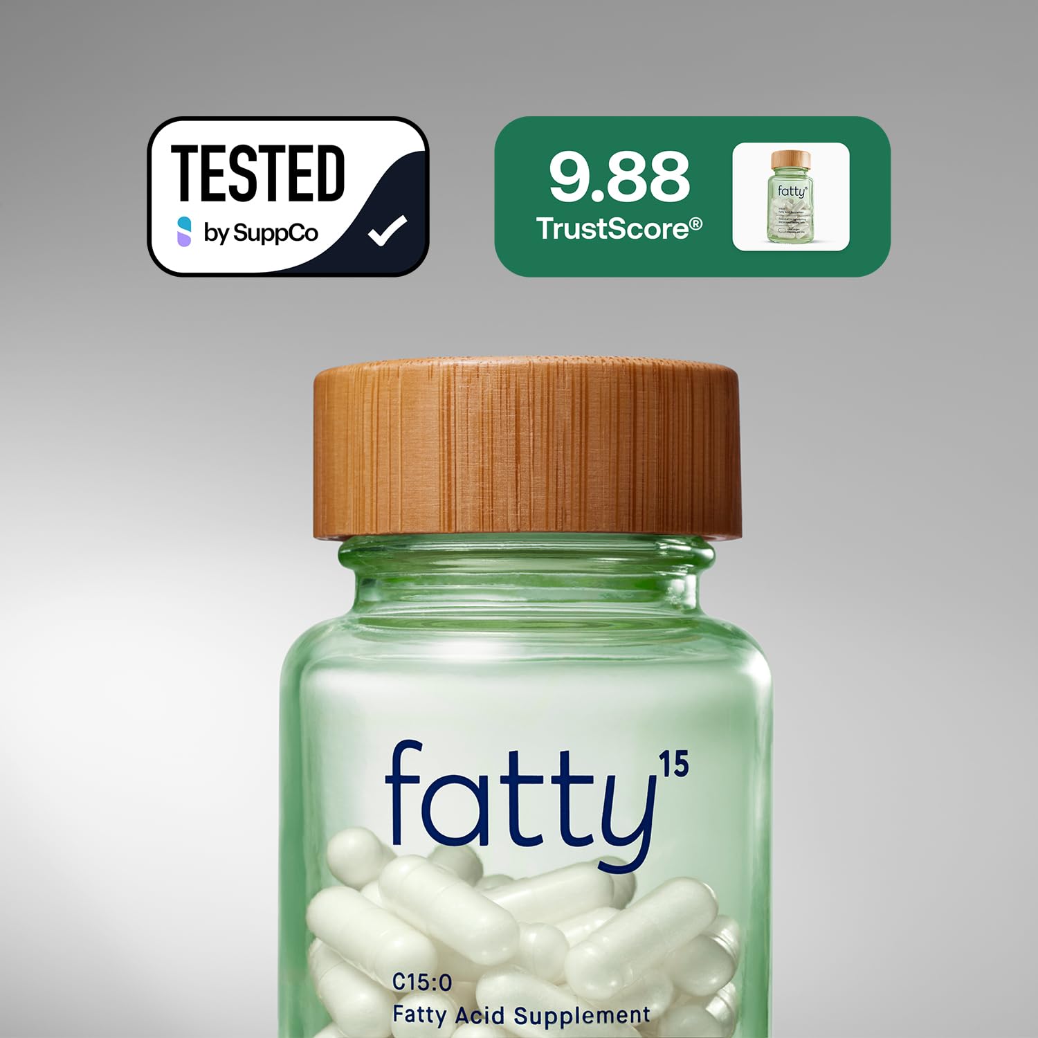 Fatty15 C15:0 Pentadecanoic Acid Healthy Aging Supplement - 6 Month Supply — Amazon image 8