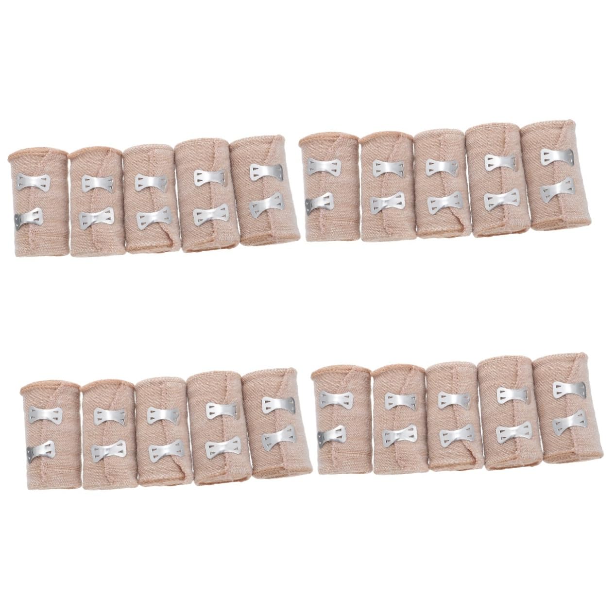 4 Ensembles Bandages Élastiques Auto Adhésifs Pour Animaux De Bandages Pour Doigts Poignet Cicatrisant Pour Chats Sports 5 Pièces * 4