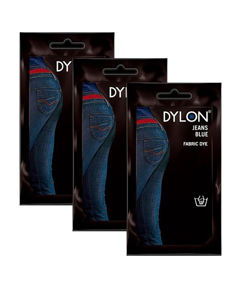 Dylon Jean Blue Fabric Dye- 3-Pack 