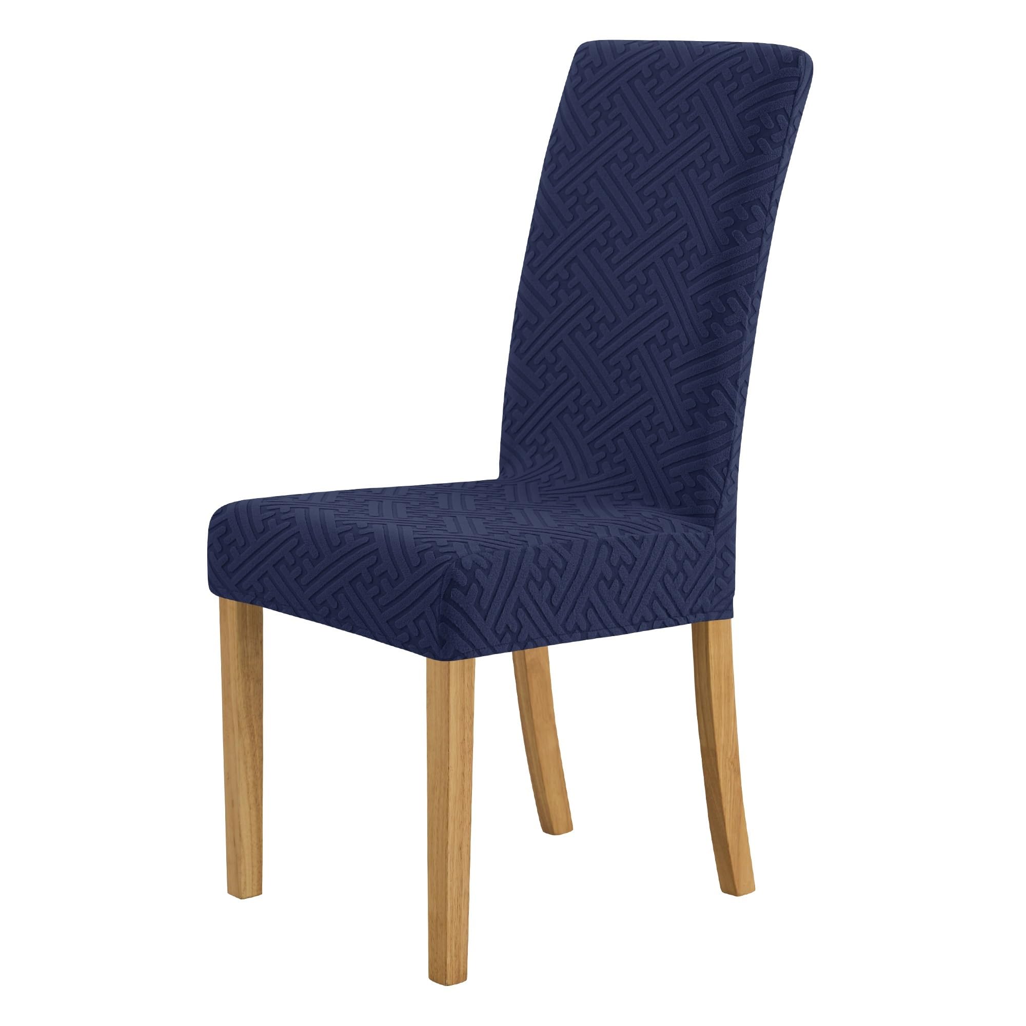 RYQZHHY Chair Cover Elastic Jacquard Chair Cover For Dining Room Thick Dustproof Slipcover