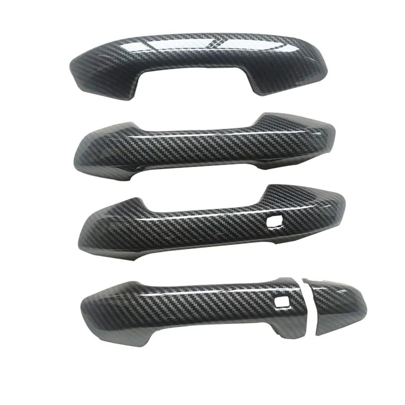Rdwspli One Color Exterior Handle Shell Compatible With Kia For Forte For Cerato For K3 2019 2020 2021 Door Handle Cover Trim Abs Imitation Carbon Fiber