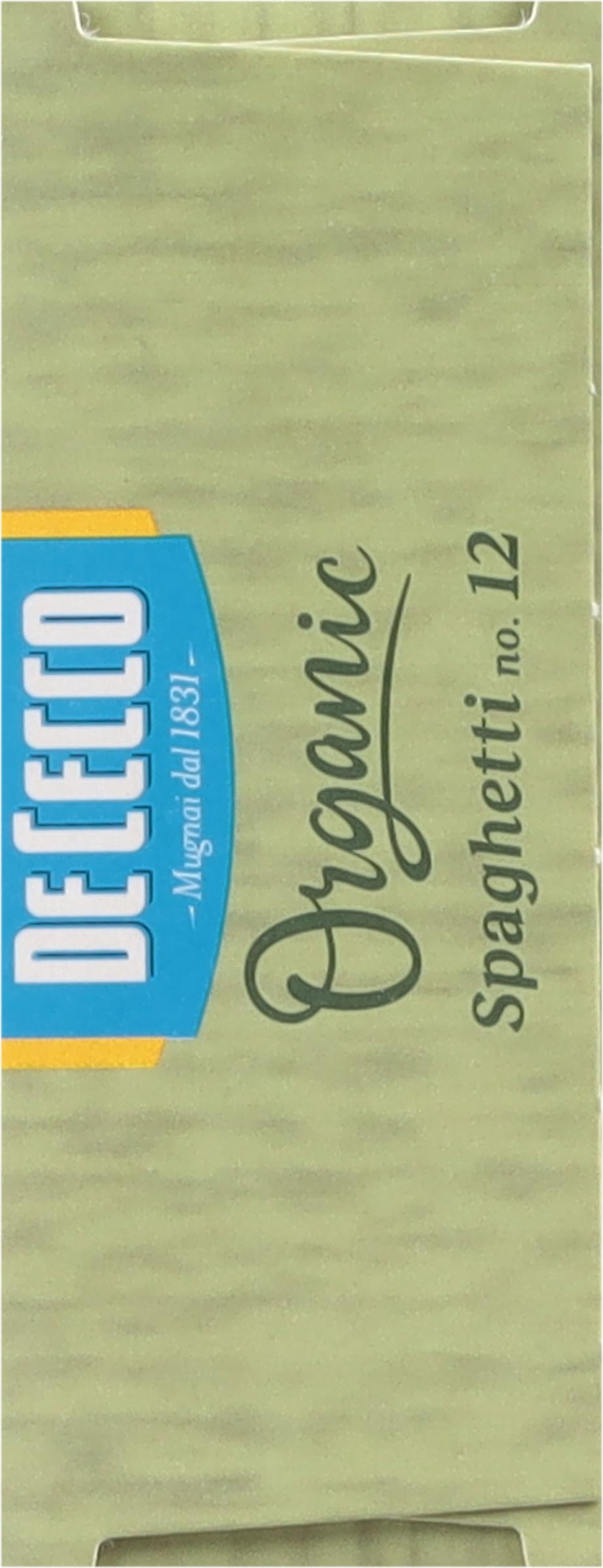 De Cecco Organic Spaghetti n°12 500g x10 Spaghetti no. 12 100% Organic | Pasta De Cecco USA