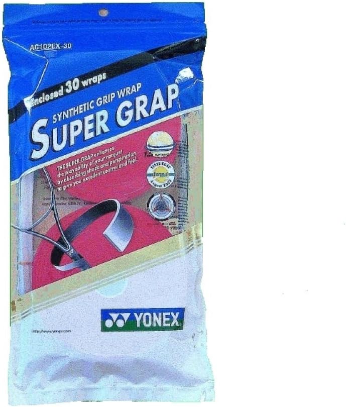 Yonex Super GRAP 30 Overgrip - Tennis, Badminton, Squash - Choice of Color