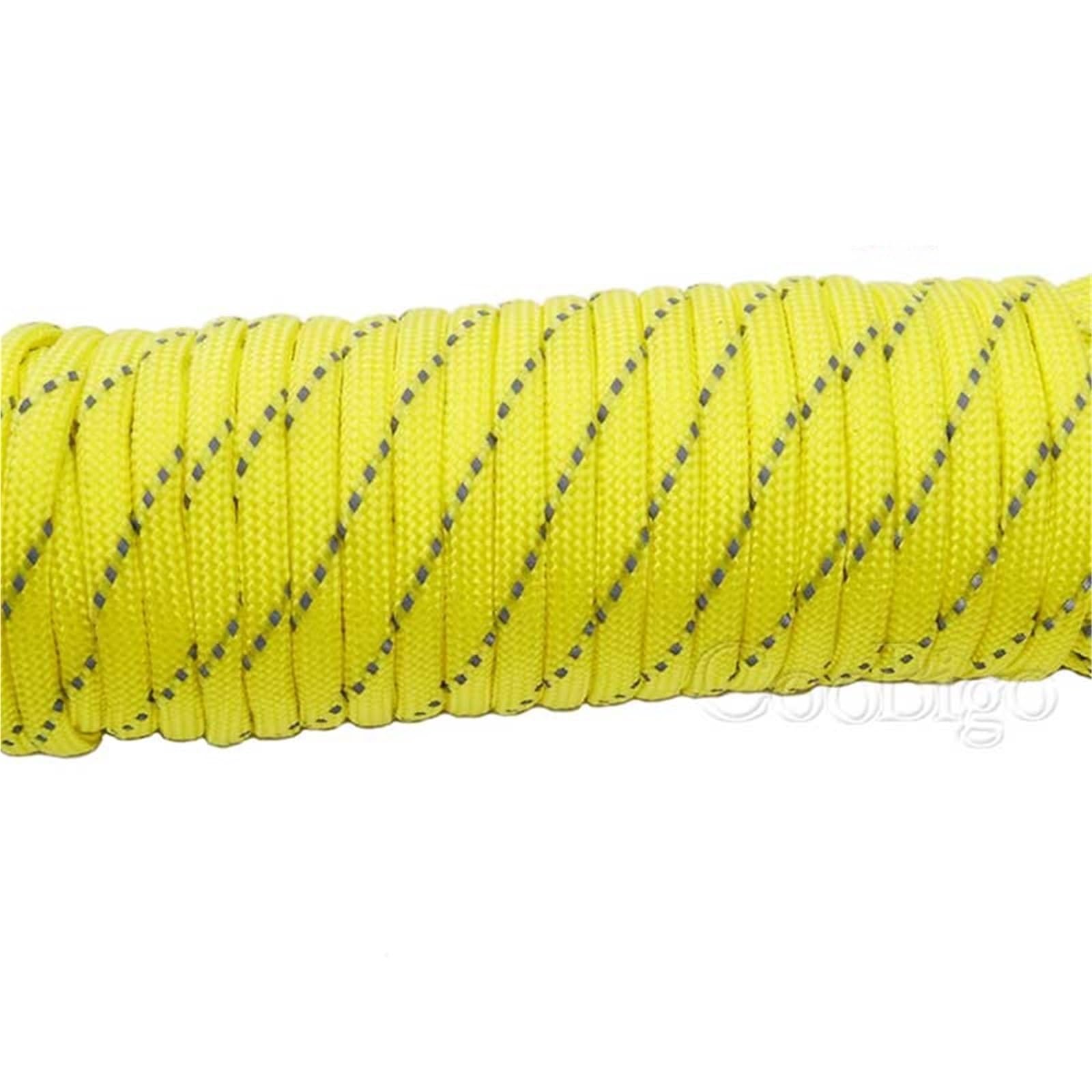 Paracord 1pcs Reflective Paracord Rope Dia.4mm for Survival Parachute Cord Lanyard Camping Climbing Hiking Clothesline(C6,10 Ft)