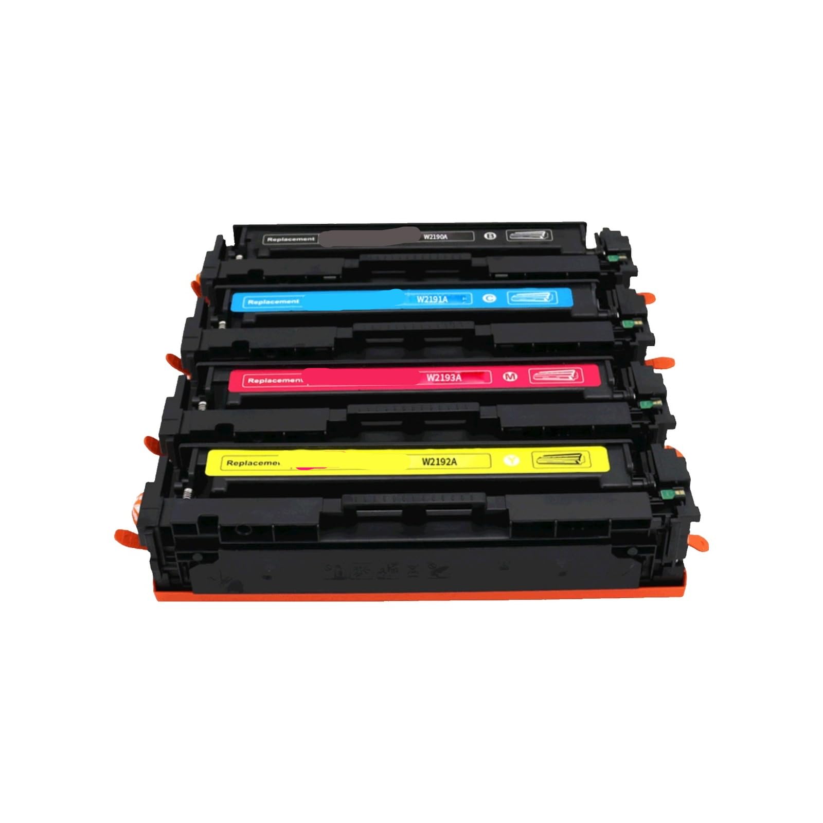 Tóner W2190A 219A de cuatro colores para impresoras 3202DW 2