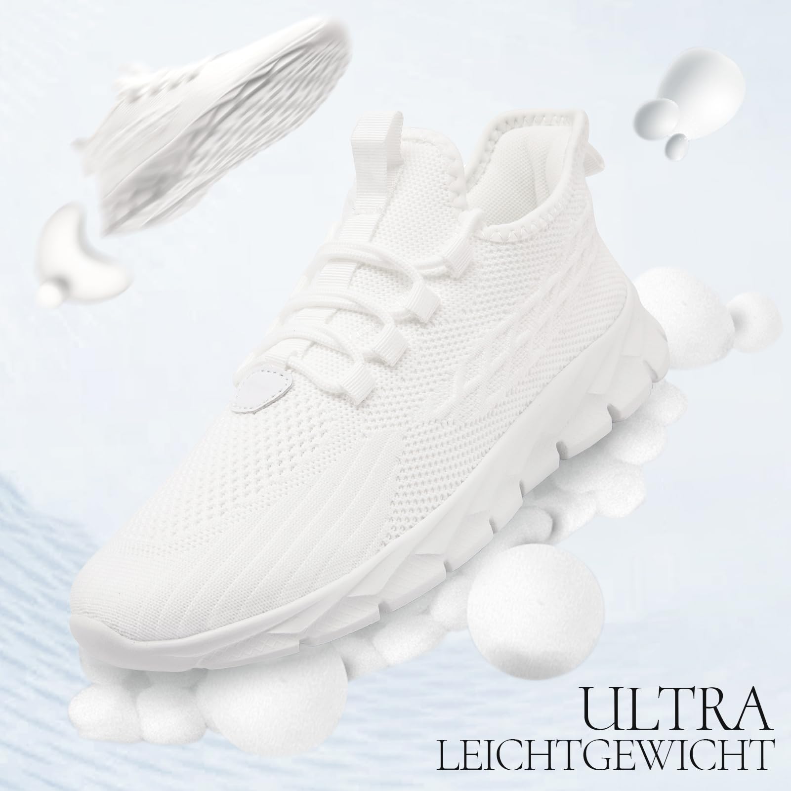 Zapatos Hombre Running Casual Zapatillas Deporte Sneakers Transpirables Gimnasio Caminar Fitness Correr