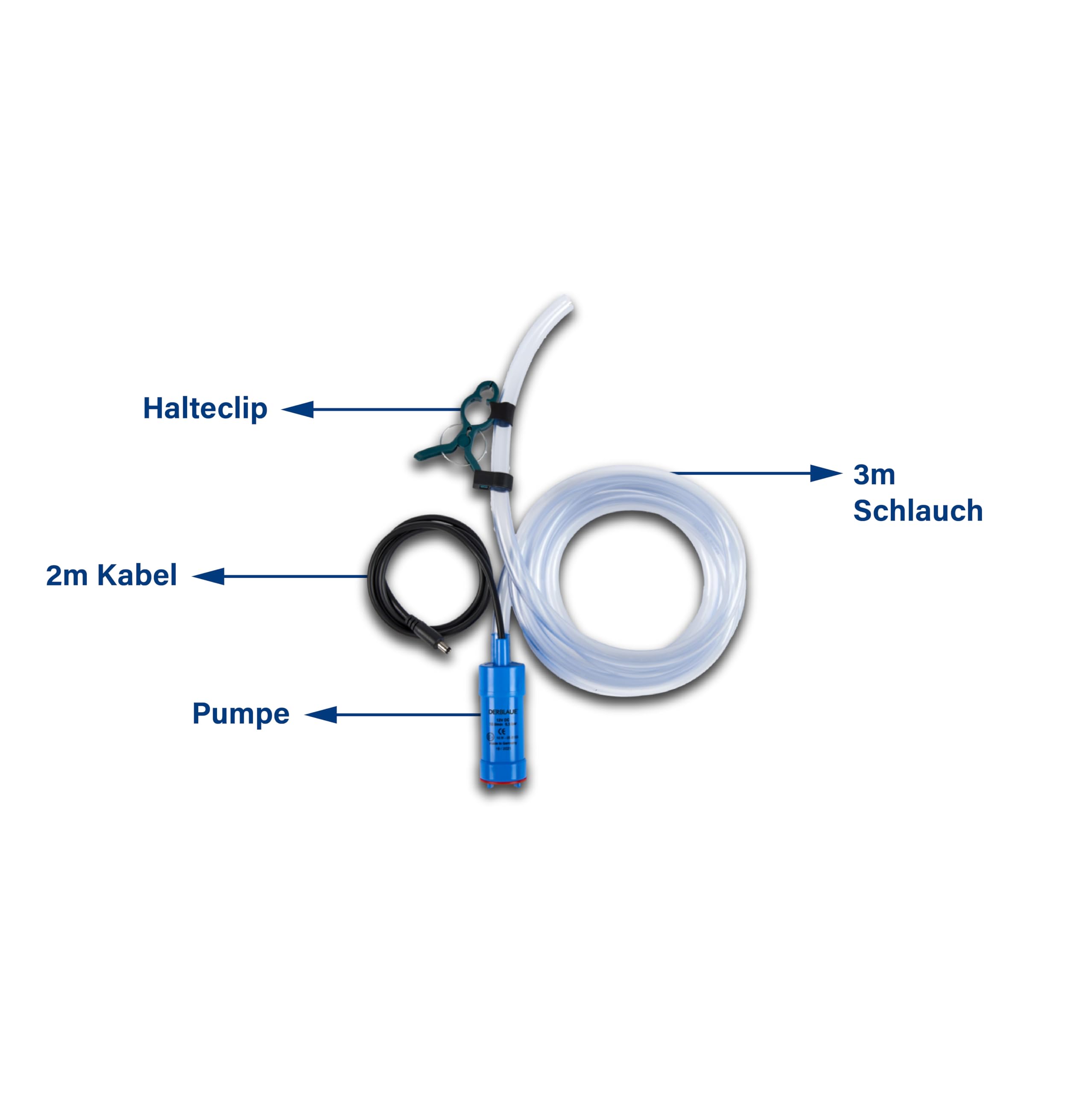 DERBLAUE® Pumpsystem für Wartungsarbeiten