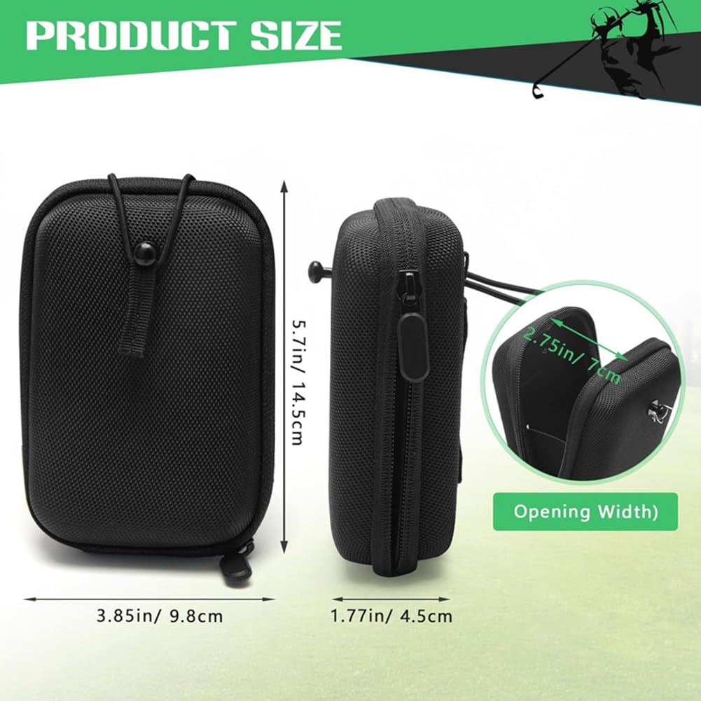 Borsa per telemetro da golf, borsa per il trasporto per telemetro, da golf, misuratore di distanza