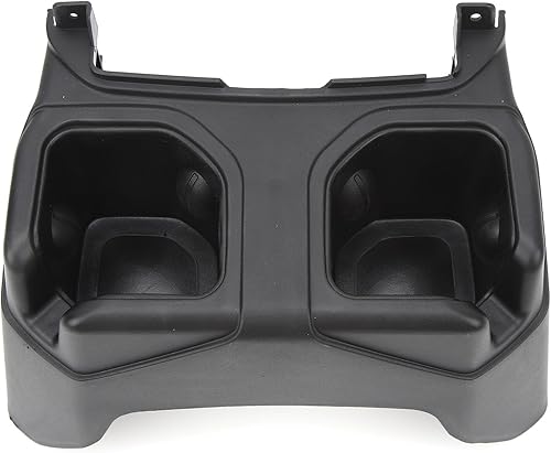 Soporte para taza de consola central trasera, portavasos de automóvil 6BN67TX7AC para consola central trasera, reemplazo para Wrangler JL 2018 a 2023