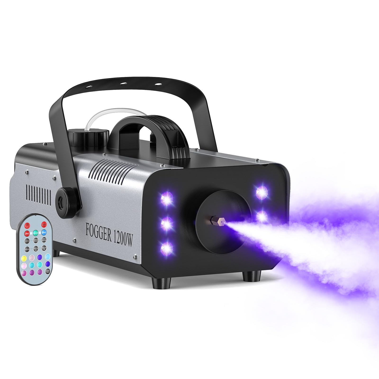 Photo 1 of Fancybling 1200W Fog Machine with LED Lights