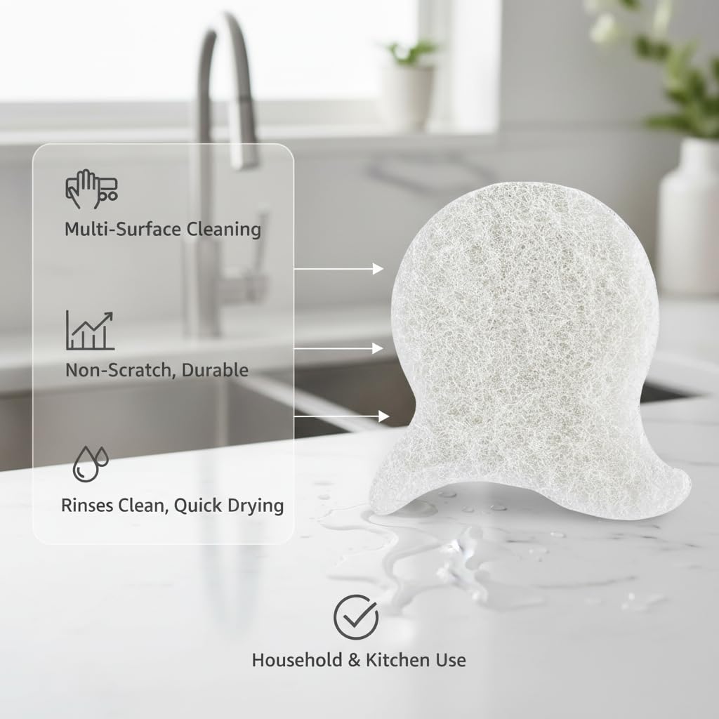 Reusable Pet Hair Remover for Laundry – 10-Pack Hair Lint Catcher for Washing Machine & Dryer, Effectively Removes Pet Hair from Clothes, Bedding & All Fabrics (White & Blue) — view 4