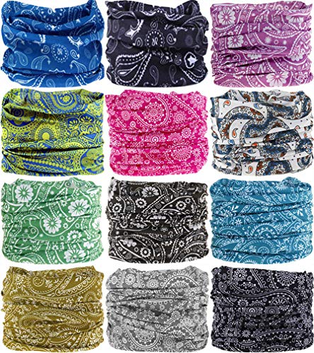 VANCROWN Neck Gaiter Headband Headwear Head Wrap Face Mask Magic Scarf Bandana for Men and Women product thumbnail 17