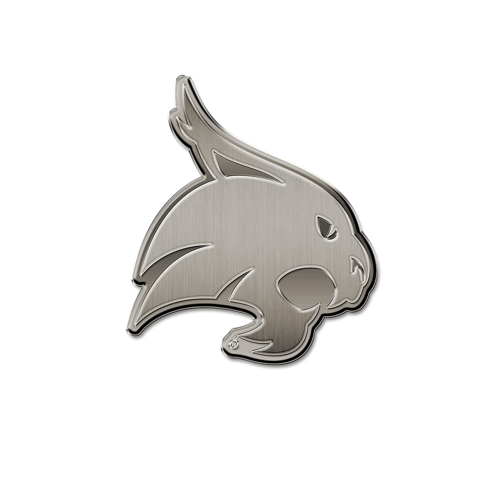 NCAA Standard Antique Nickel Auto Emblem for Car/Truck/SUV