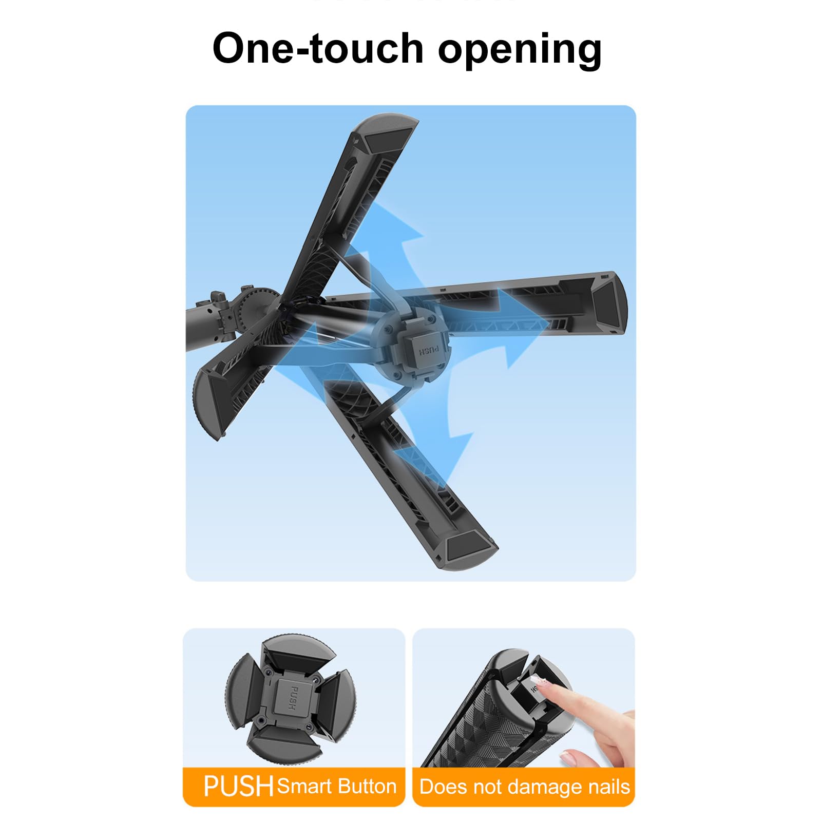 175 Cm Automatico Volto Rilevamento Treppiede con 2 Luci (Negro) | Asta Selfie con Rotazione di 360° e Telecomando, Filettatura da 1/4 Pollici per Smartphone, Action Camera