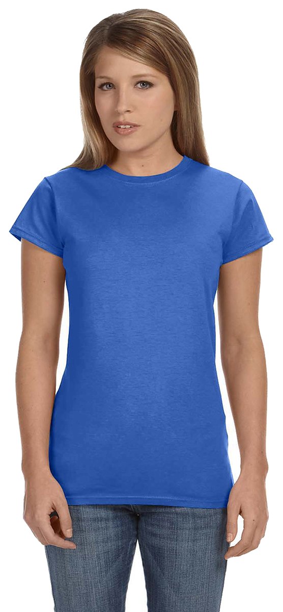 Gildan Ladies Soft Style Short Sleeve T-Shirt (XL) (Royal)