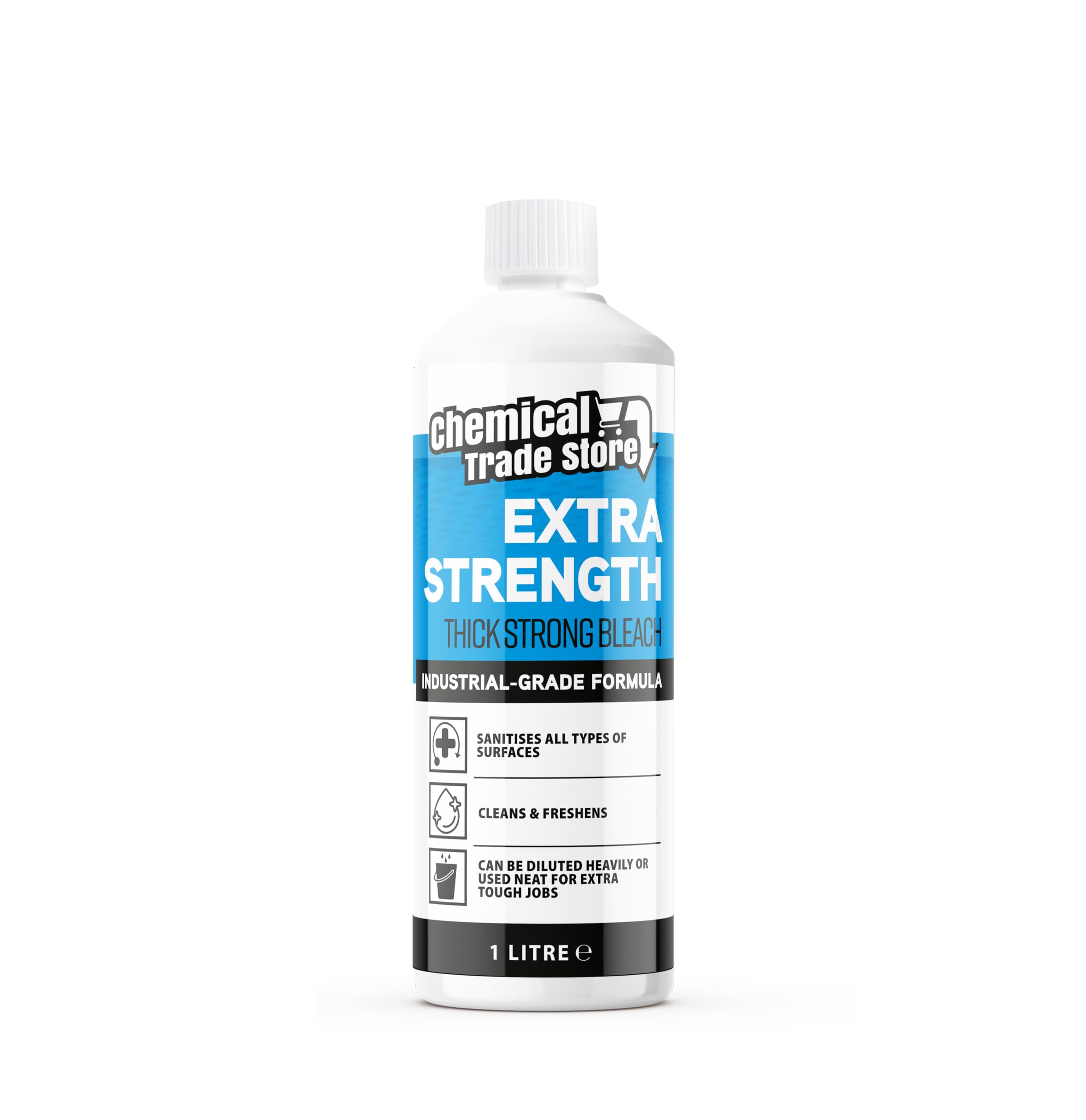 Chemical Trade Store - Thick Strong Bleach - 1 Litre
