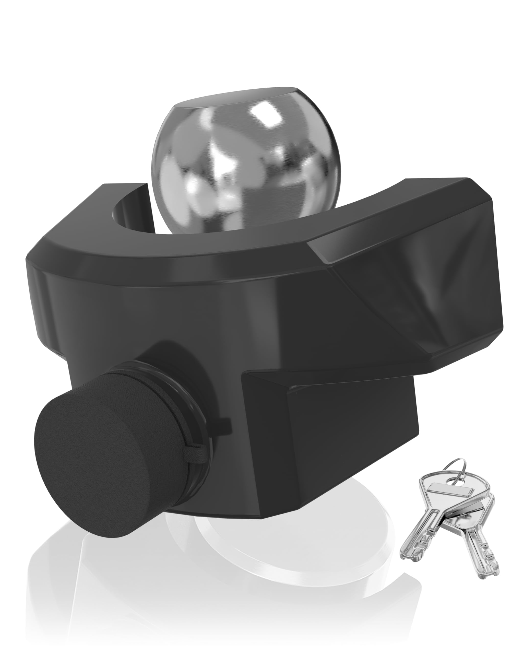 DEEAGLE Trailer Locks Ball Hitch, Trailer Hitch Locks Fits 2” Couplers