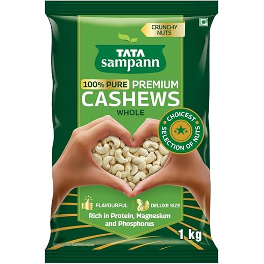 Tata Sampann Pure Cashews 1 Kg
