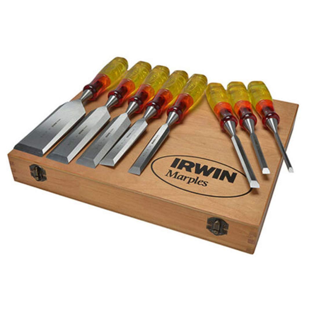Image secondaire de XMS Irwin XMS18S373S8 Marples Limited Edition Ciseau incassable 8 pièces Bois