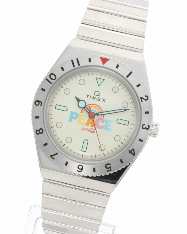コカコーラ Coca-Cola レクタンギュラー ヴィンテージ メンズ 腕時計 Amazon.co.jp: [TIMEX] 腕時計 コカコーラコラボ TW2V25800