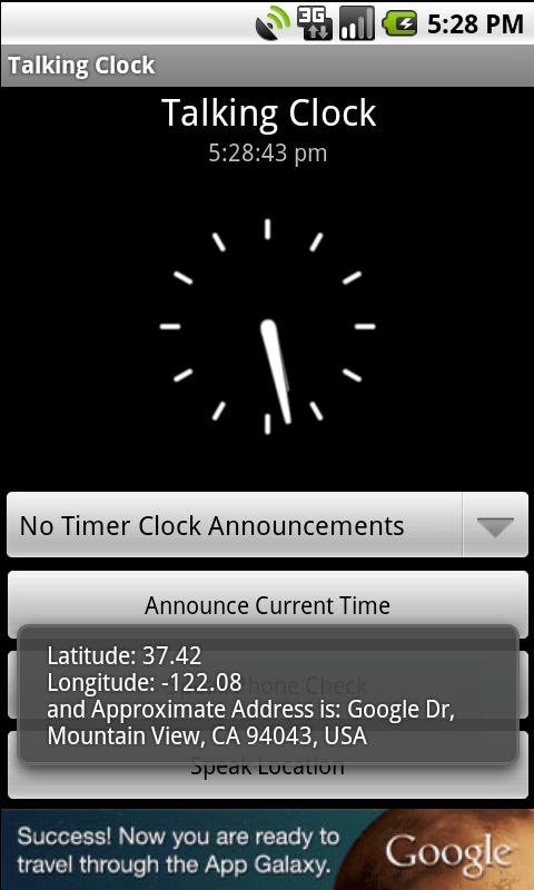 Talking Clock - App on Amazon Appstore