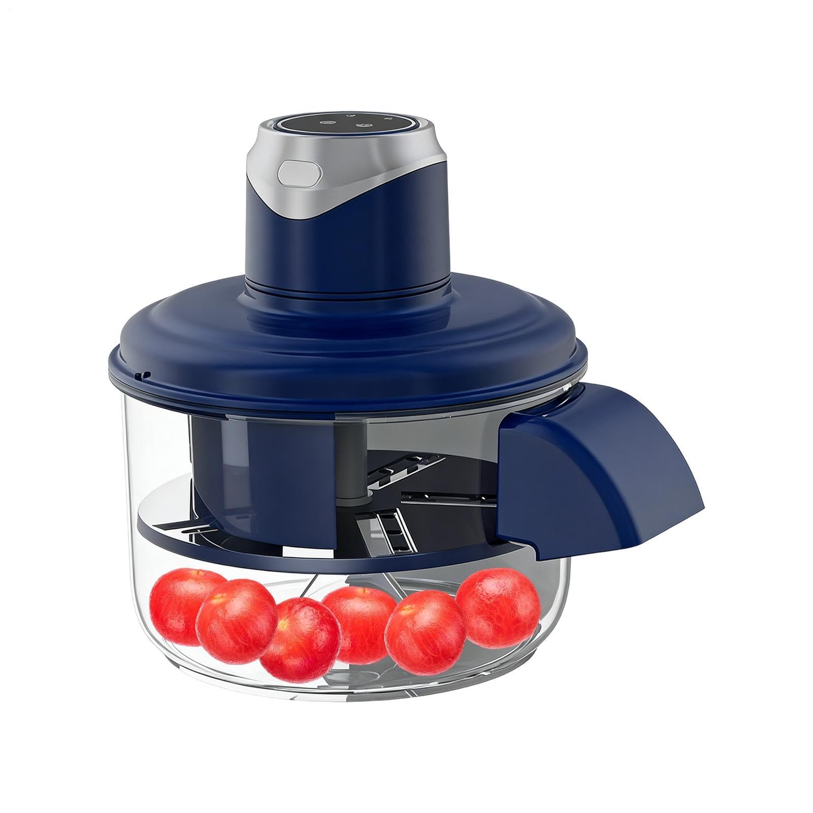 Pelador De Verduras Automático - Gadget De Cocina De Pelado Rápido, Potente Removedor De Piel, Pelador Eléctrico | Preparación De Alimentos Para Patata, Ajo, Tomate, Cereza, Uva,