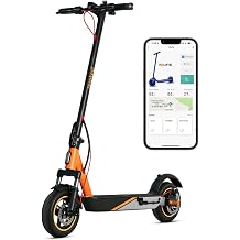 Electric Scooter, 800W Motor, 10" Tubless Tires, 10/15/25 MPH, Folding Commuter Electric Scooter for Adults with Dual Suspensions