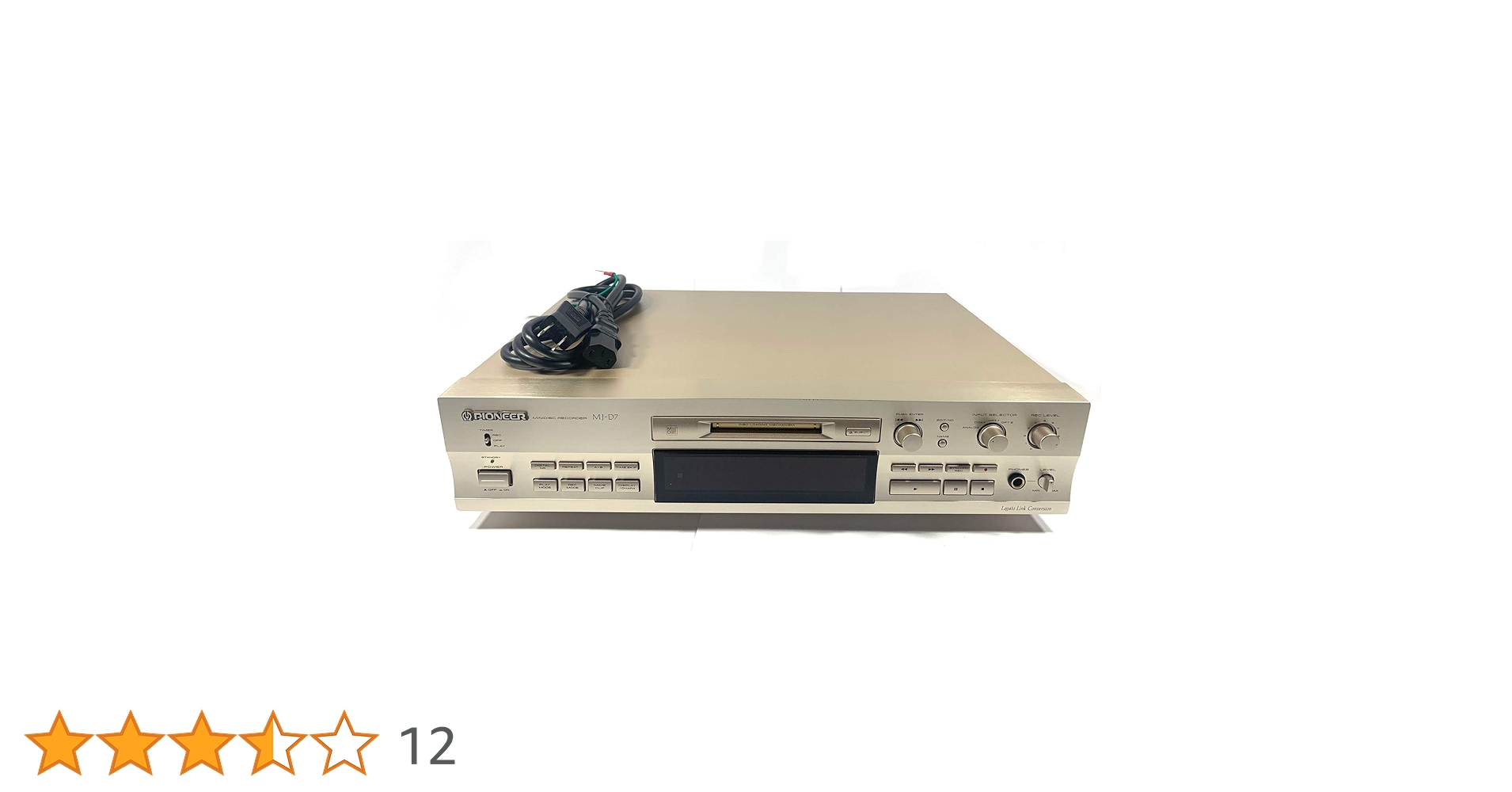 Pioneer パイオニア MJ-D7 MDレコーダー Amazon | Pioneer パイオニア MJ-D7 MDレコーダー | Pioneer