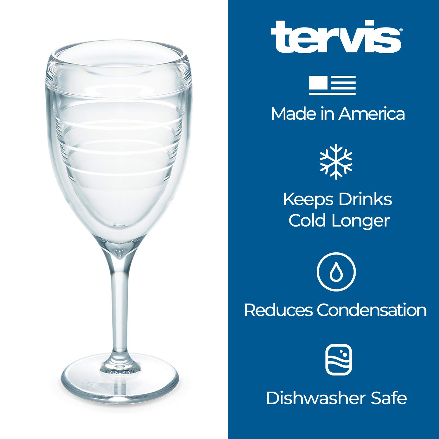 Amazon.com: Tervis NFL New England Patriots Original Wine Glasses, 9 oz,  Clear : Sports & Outdoors