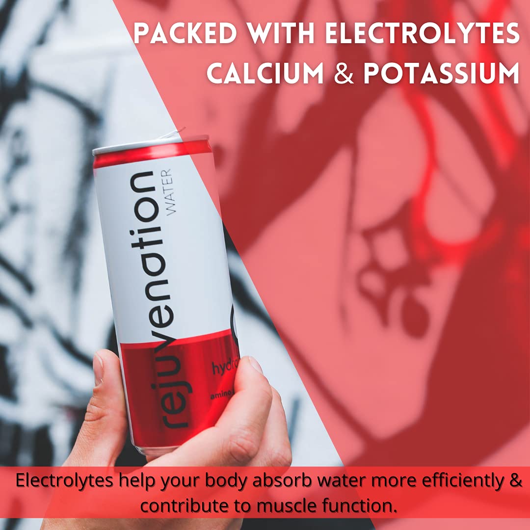 Rejuvenation Water Recovery Hydration Drink Sparkling Water, Natural