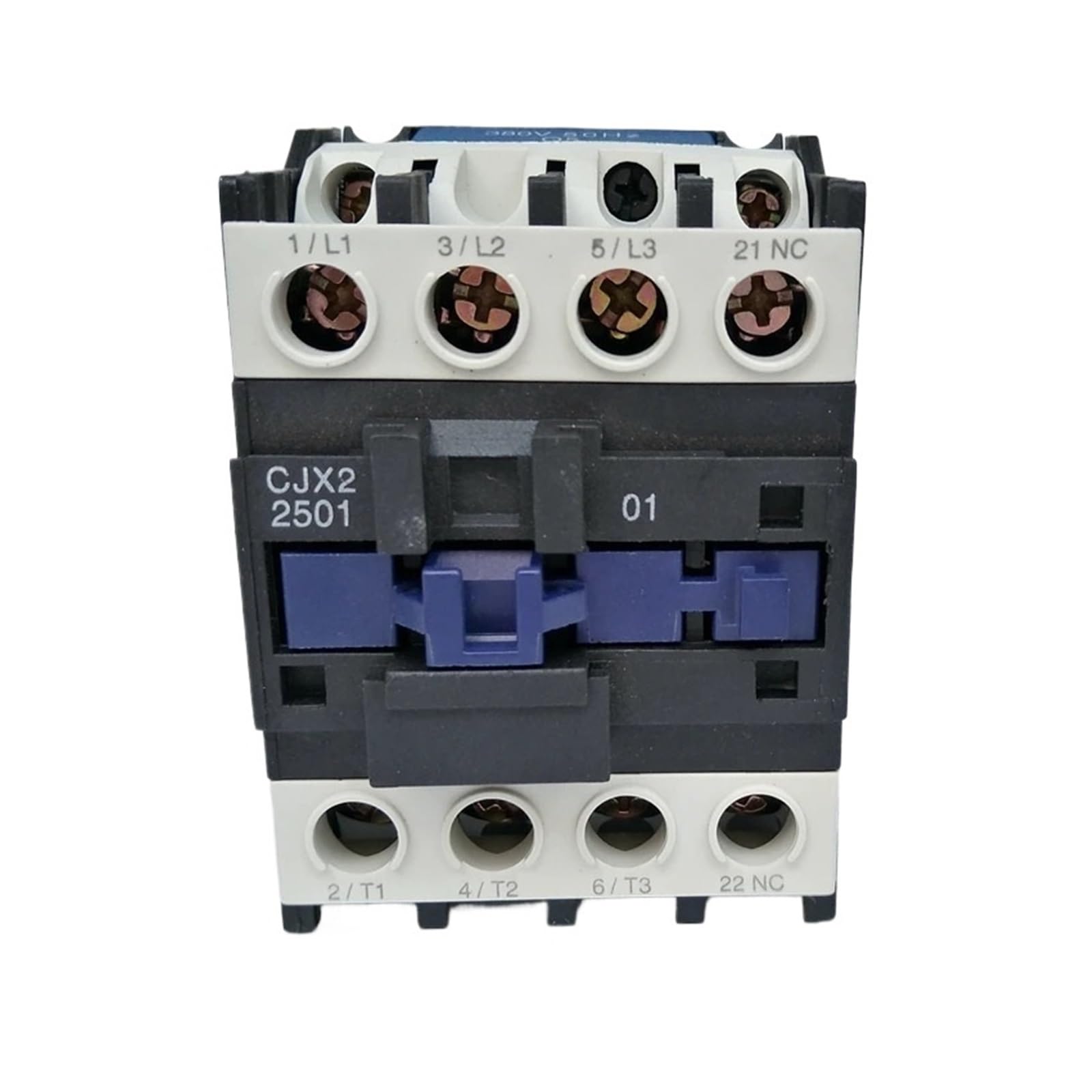NVSFZGIYG 1pcs CJX2-2501 AC Contactor 1NC 50Hz 25A Coil Voltage 380V 220V 110V 36V 24V LC1-D(AC110V)
