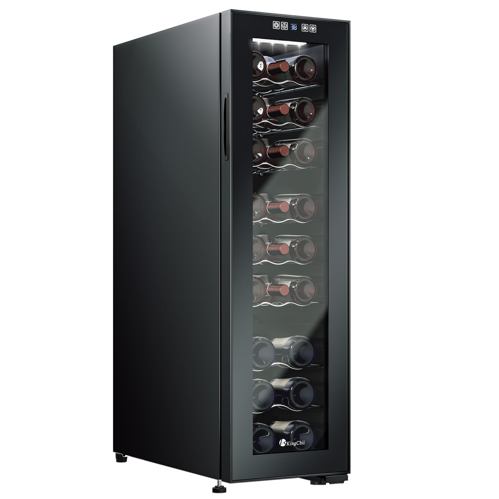 KingChii JC-71WS Wine Cooler Stainless Steel