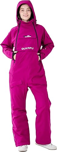 Miniatura 4 de Trajes de esquí de una pieza para mujer, impermeables, overoles de esquí, overoles de invierno, trajes de nieve, overoles de snowboard para deportes