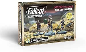 Fallout Wasteland Warfare - Caesar's Legion Veteran Wave Miniatures Set - View #4